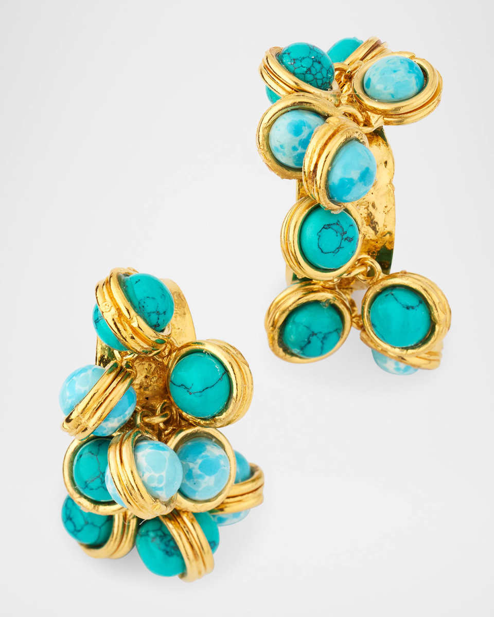 Mini Candy Turquoise Earrings